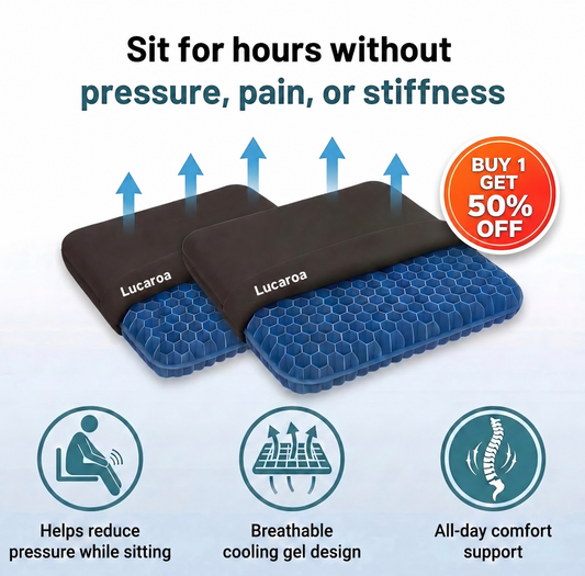 The Gel Cushion Sit All Day Without Pain, Starting Day One